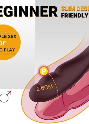 Массажер простаты анальный стимулятор для мужчин эрекционное кольцо