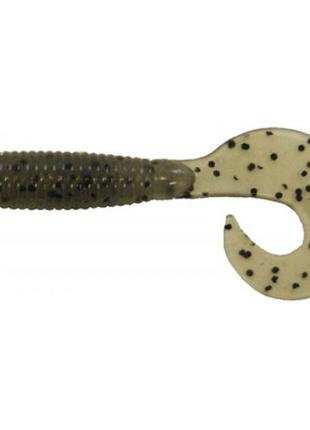 Силікон big bite baits finesse grub 3 10 шт. smoke salt pepper (1013-1838.01.06)