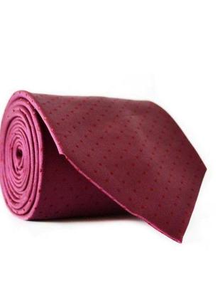 Краватка чоловіча бордова gin-2123