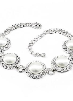 Браслет kobi amelia з перлами swarovski (7450-1084-02-32)