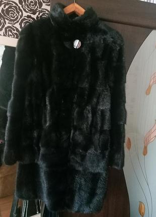 Шикарна норкова шуба