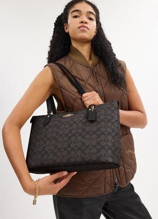 Сумка coach tote bag шоппер оригінал