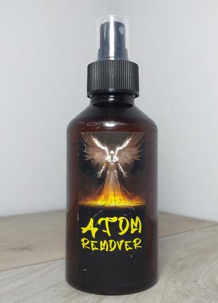 Автомобильное средство спрей для ухода за салоном автомобиля atom remover 100 мл