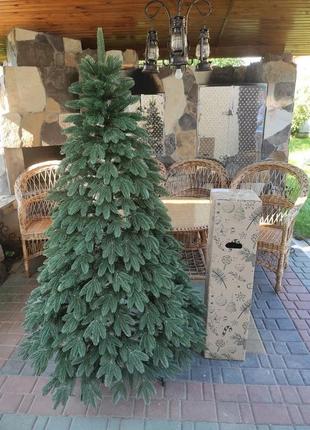 Ялинка штучна швейцарська зелена 2.5м. лита ялинка штучна