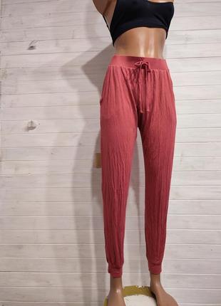 Легкие штаны с вискозы2 кармашка