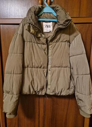 Куртка пуффер zara
