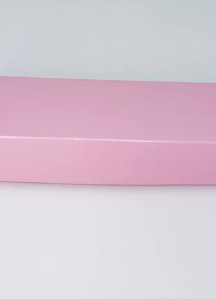 Коробка для макаронс на 7 штук рожева, 190*57*38