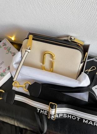 Сумка жіноча marc jacobs    light beige premium  gi91028