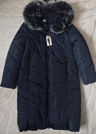 Розпродаж!! зимове пальто/ куртка m, l (ukr 46, 48)