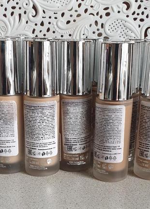 ! уценка. лот тональных кремов wibo forever better skin longwear foundation