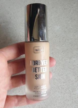 ! уценка. лот тональных кремов wibo forever better skin longwear foundation
