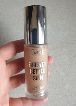 ! уценка. лот тональных кремов wibo forever better skin longwear foundation