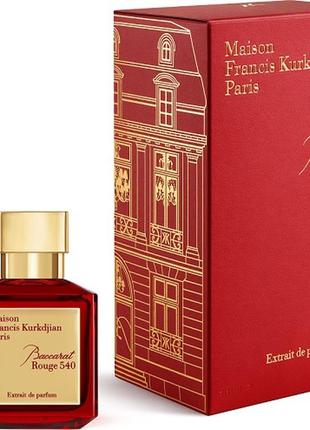 Maison francis kurkdjian baccarat rouge 540 extrait de parfum