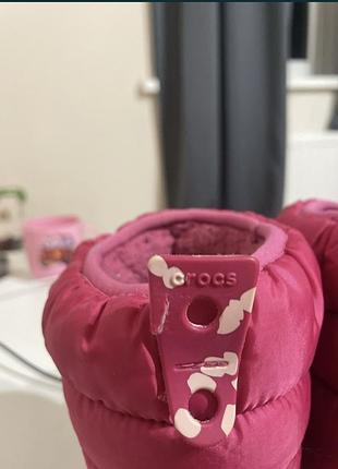 Crocs сапожки на девочку 5