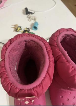 Crocs сапожки на девочку 6