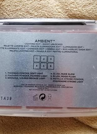 Палетка для лица hourglass ambient lighting edit palette ghost unlocked