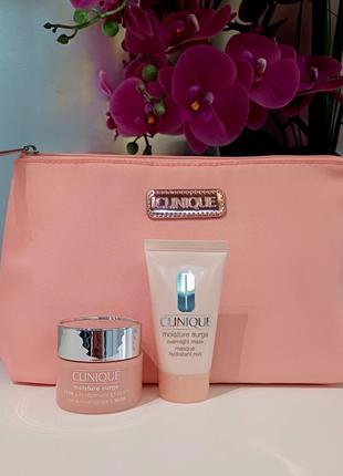 Clinique moisture surge набор в косметичке