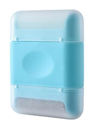 Триммер для чистки одежды kalipso mini lint remover голубой двусторонний