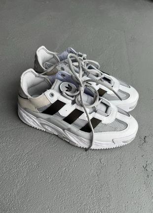 Кроссовки adidas niteball grey/white