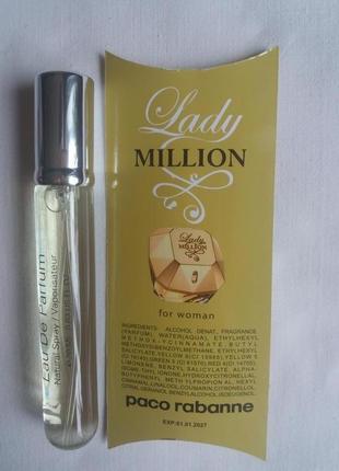 Lady million женский парфюм ручка 20 мл