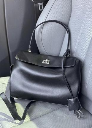 Сумка женская balenciaga  rodeo silver  ay657