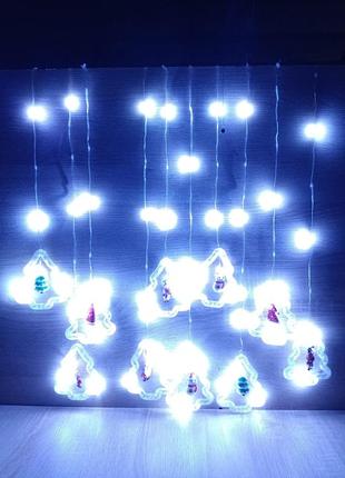 Светодиодные гирлянда штора