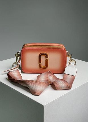 Сумка жіноча marc jacobs  🔥   the snapshot summer orange  ki02170
