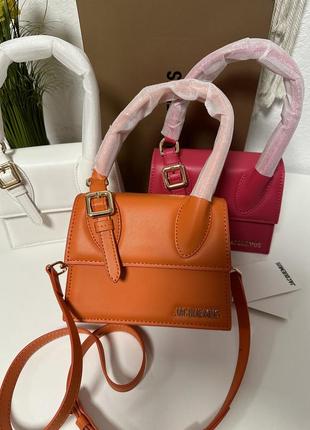 Сумка жіноча jacquemus  orange  ay509