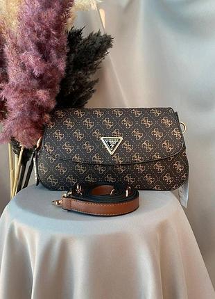 Сумка женская guess   long brown  bb3054