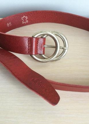 Як новий брендовий шкіряний жіночий ремінь s.oliver