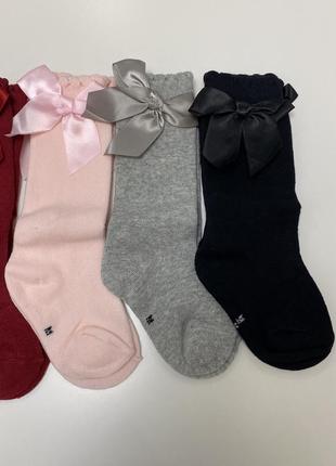 Детские гольфы с бантиком4 фото