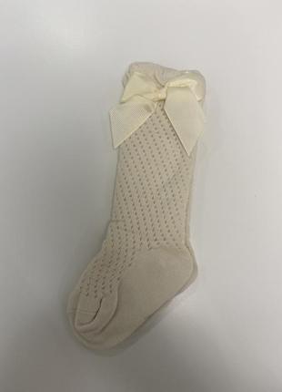 Детские гольфы с бантиком