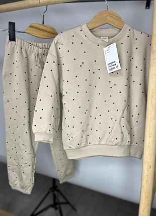 Стильний комплект для дівчинки  відомого бренду h&m