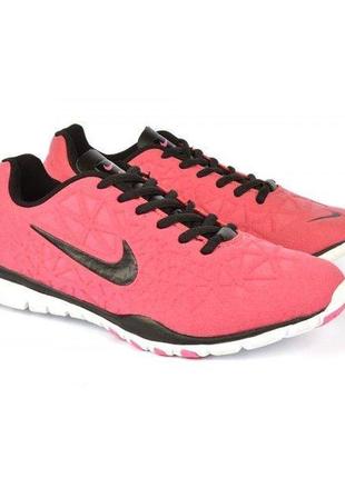 Кроссовки женские nike free tr fit 3 розовые , малиновый, 40