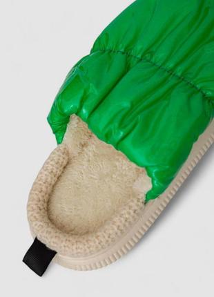 Капці жіночі домашні, колір зелений, 243r2913