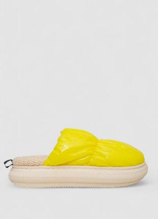 Капці жіночі домашні, колір жовтий, 243r2913