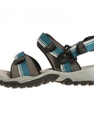 Сандалії чоловічі спортивні зі шкіряною устілкою 4rest usa сірі із синім, сірий, 45