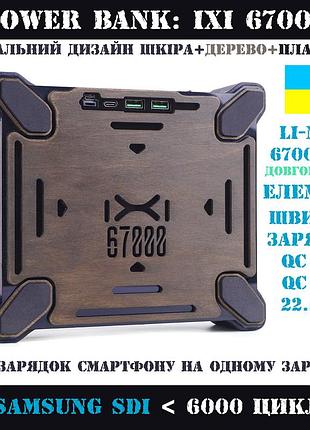 Повербанк ixi-67000 со встроенным элементом samsung sdi на 67ампер часов уникальный универсальный подарок