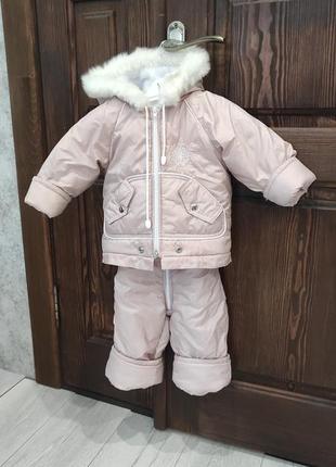 Детский зимний комбинезон 68-71