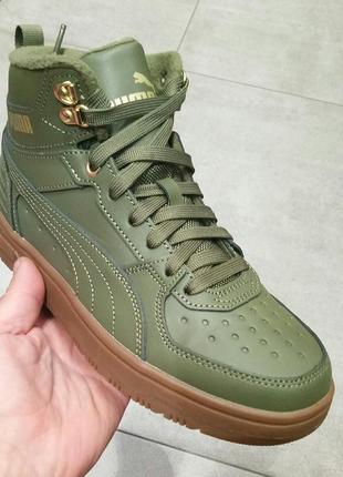 Жіночі підліткові утеплені кросівки черевики  puma Lux rebound rugged jr.