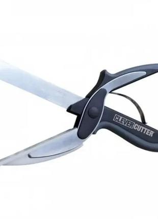 Умный нож ножницы 2 в 1 clever smart cutter1 фото