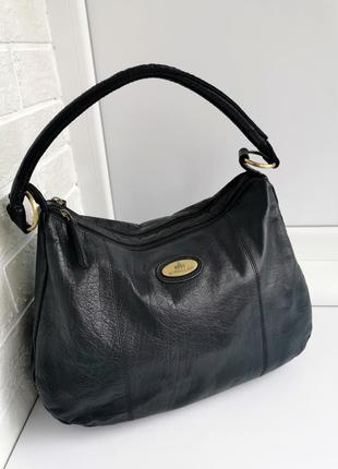 Красивая женская сумка из натуральной кожи rowallan