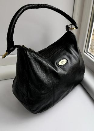 Красивая женская сумка из натуральной кожи rowallan