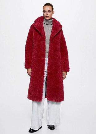 Розкішна штучна шуба mango