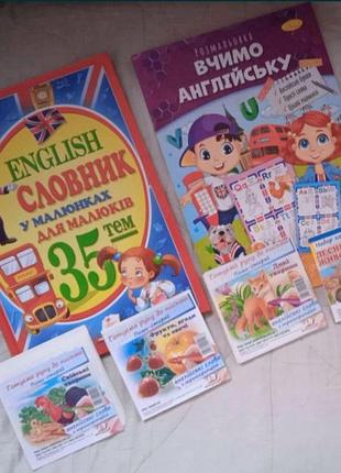 Англійський словник у малюнках англійські картки