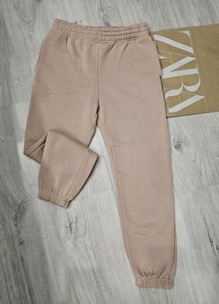 Утепленные джоггеры zara на девочку 11-12 лет