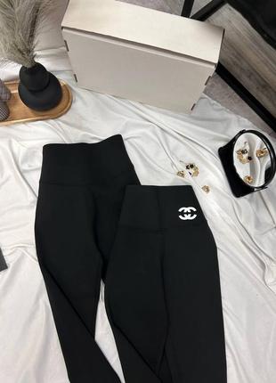 Жіночий одяг, теплі лосини з пуш-ап ефектом