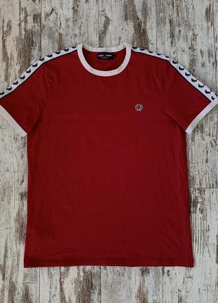 Футболка с лампасами fred perry