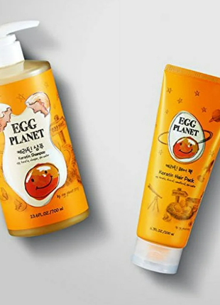 Daeng gi meo ri egg planet keratin набір для волосся з кератином