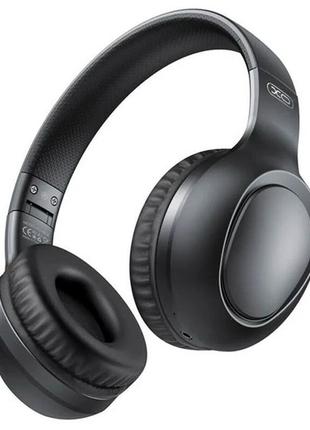 Бездротові накладні навушники з мікрофоном xo be35 bluetooth black